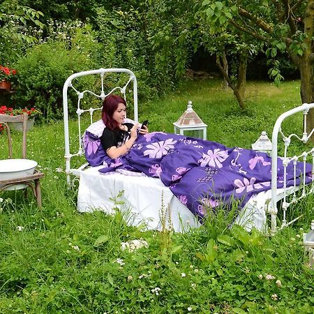 Landferienhaus Pension Erika Muehlhausen  Luaran gambar